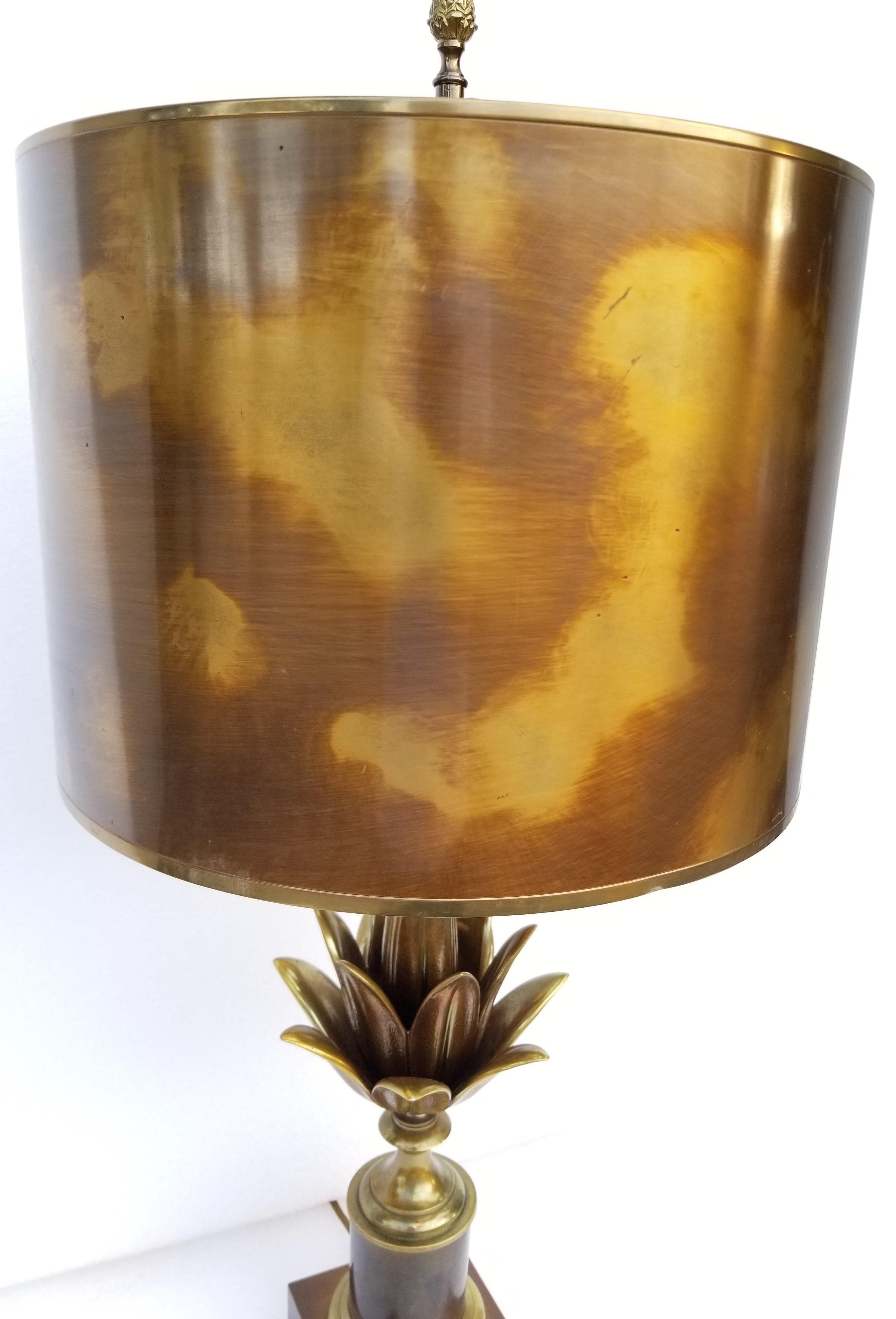 French Maison Charles Bronze Table Lamp