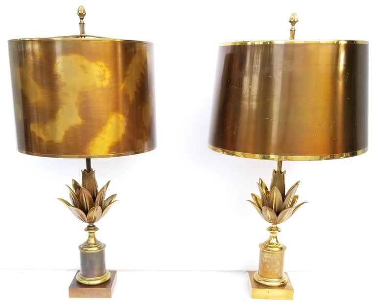 Maison Charles Bronze Table Lamp In Good Condition For Sale In Miami, FL