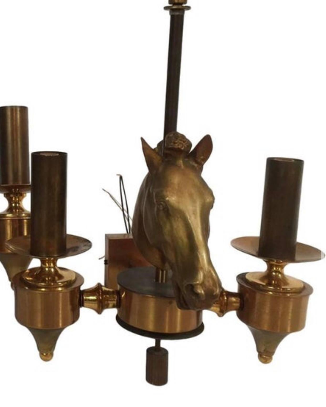 Mid-20th Century Maison Charles Cheval Sconces For Sale