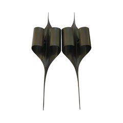 Maison Charles Espadon Wall Sconce in Aged Bronze Finish