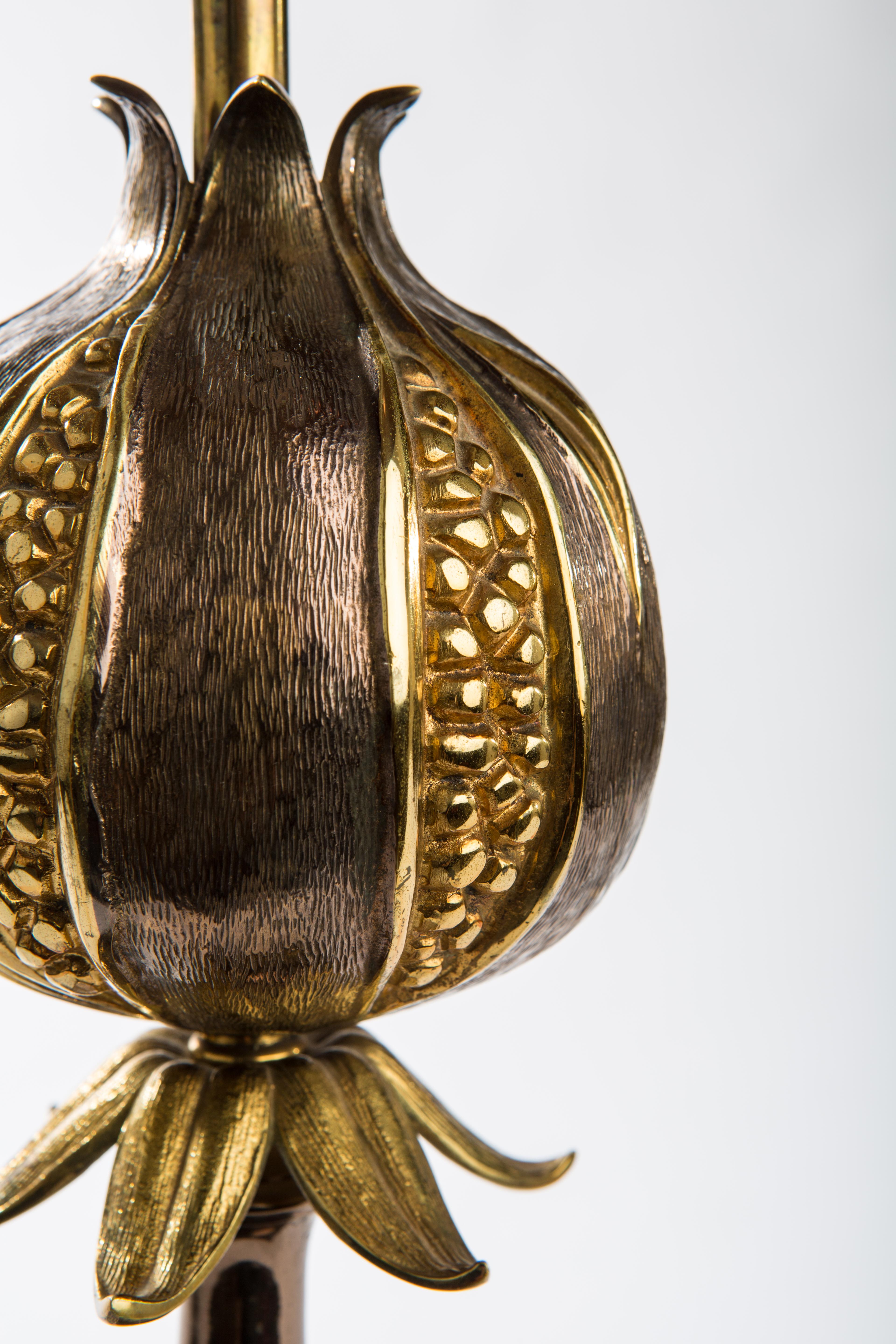 French Maison Charles Grenade 'Pomegranate' Table Lamp