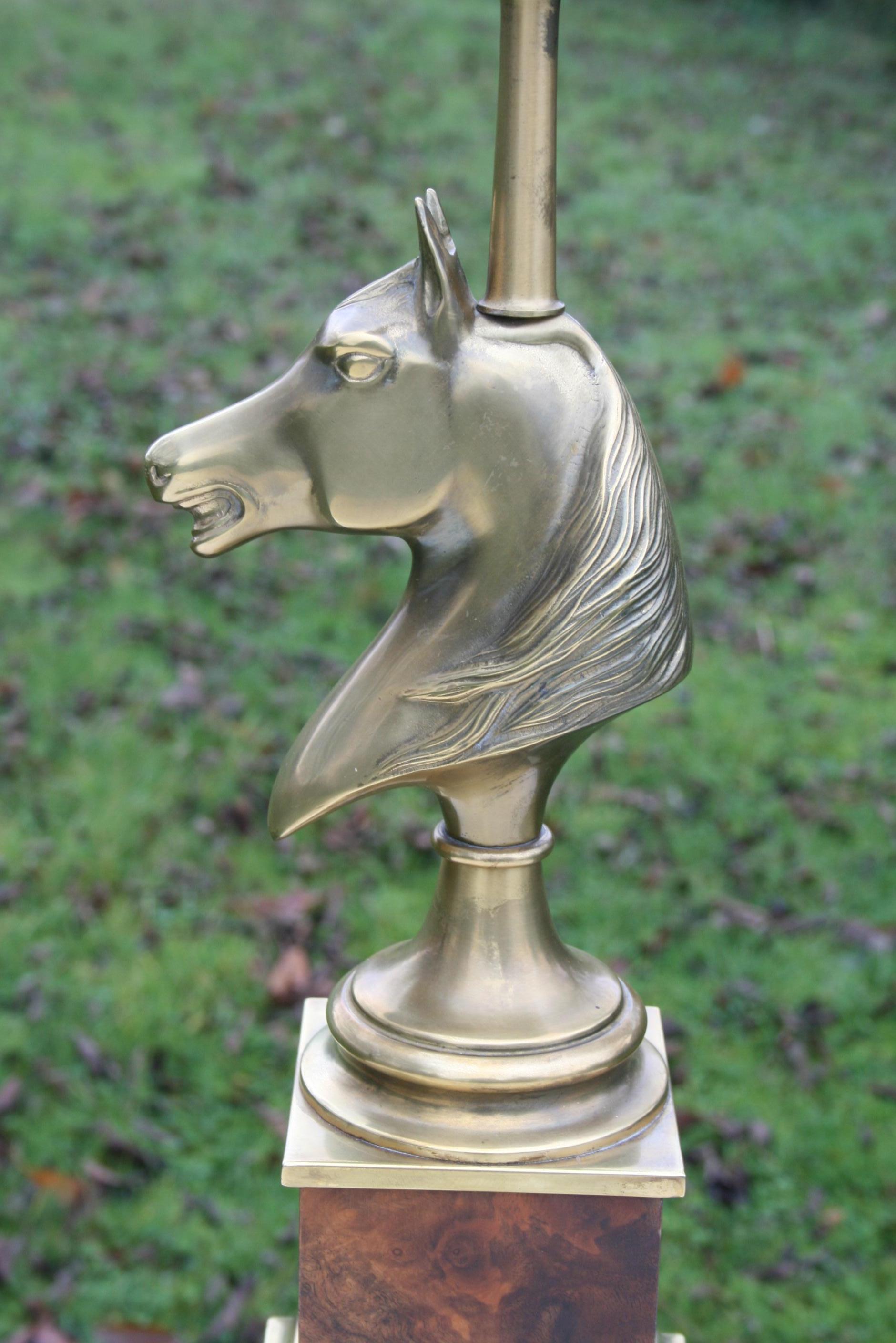 French Maison Charles Horse Lamp For Sale