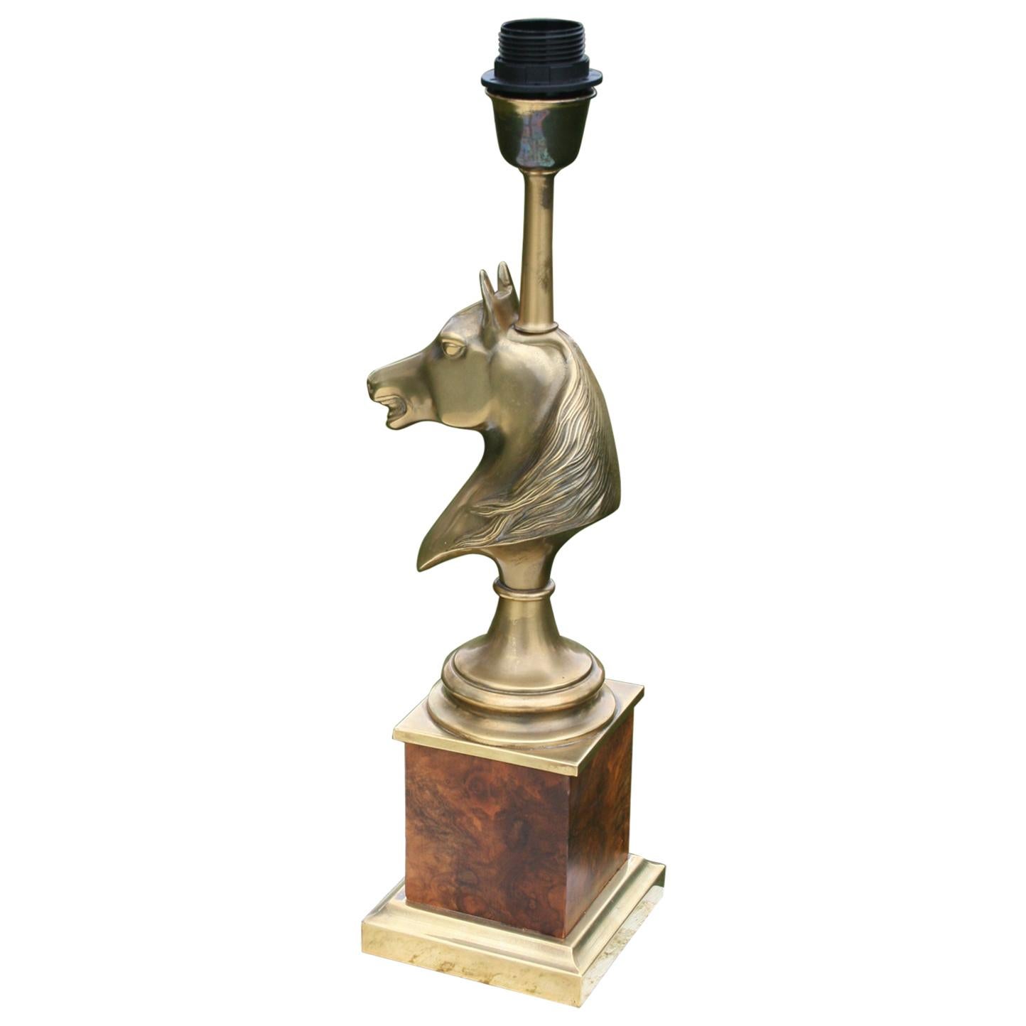 Maison Charles Horse Lamp For Sale