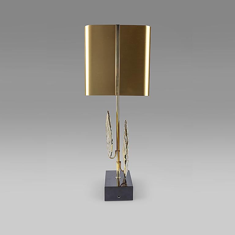 Mid-Century Modern Maison Charles Table Lamp Guadeloupe Designed by Christiane Charles For Sale