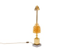 Maison Charles, Lamp in Bronze, 1970s