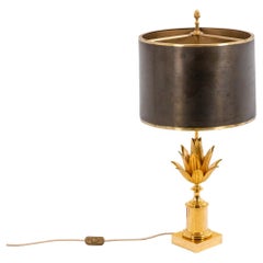 Maison Charles, Lamp "Lotus" in Bronze and Brass, 1960s