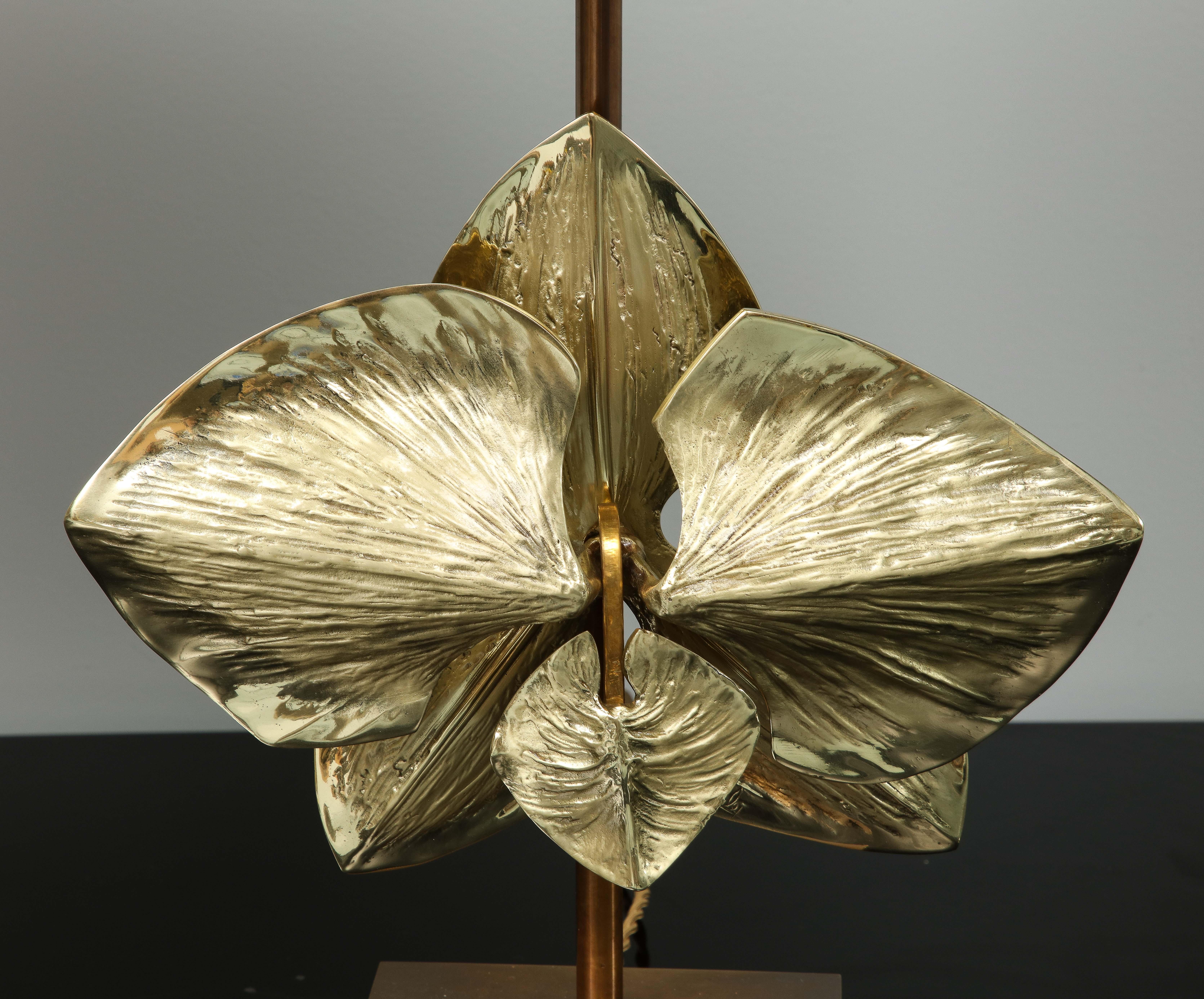 French Maison Charles Orchidee Table Lamp For Sale
