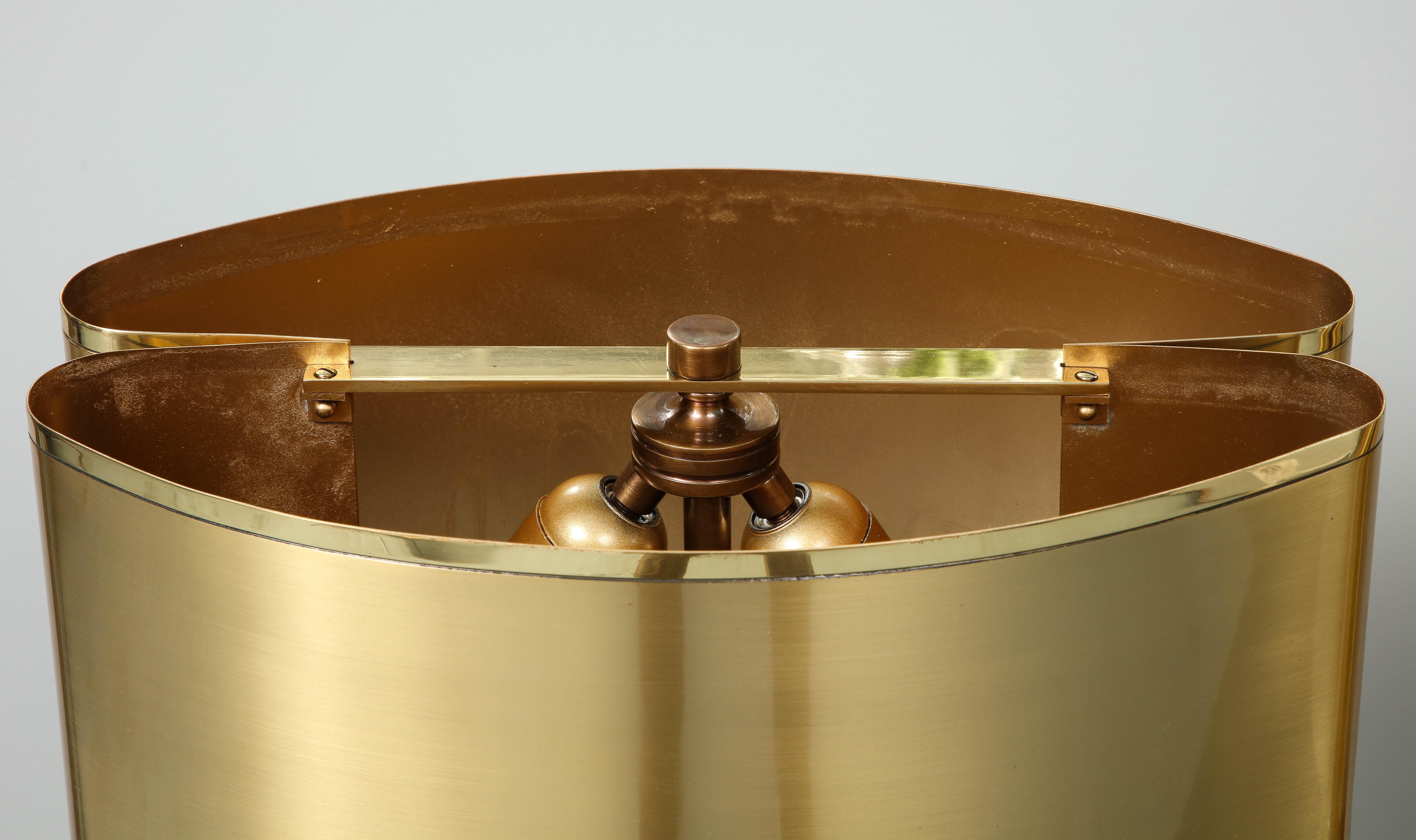 Bronzed Maison Charles Orchidee Table Lamp For Sale
