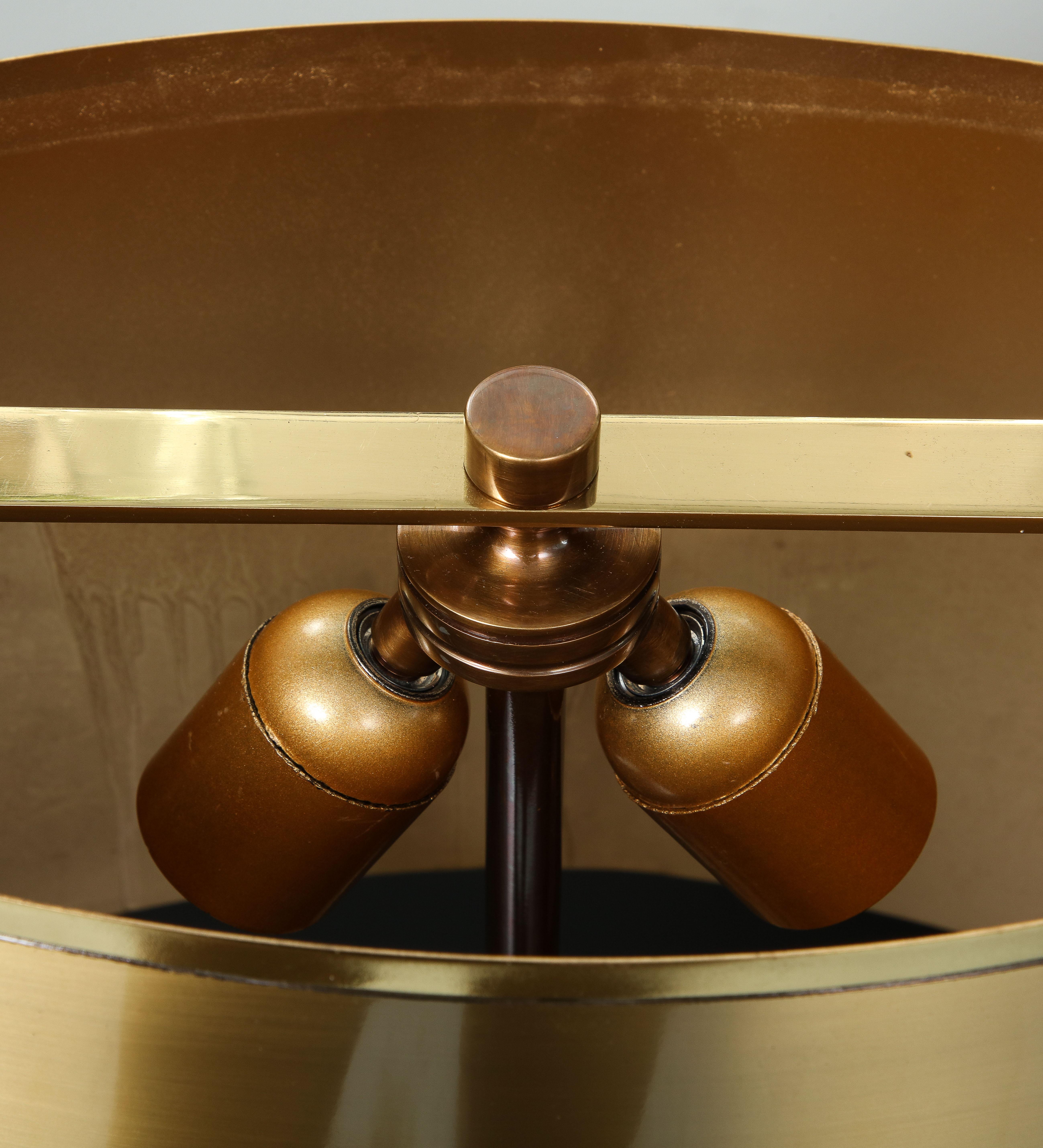 Bronze Maison Charles Orchidee Table Lamp For Sale
