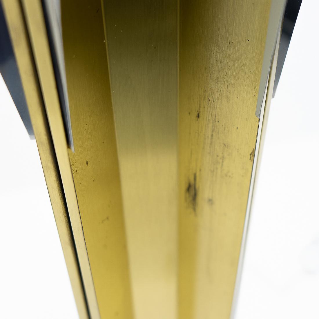 Acier Lampadaire de la Maison Charles Orgue, 1970