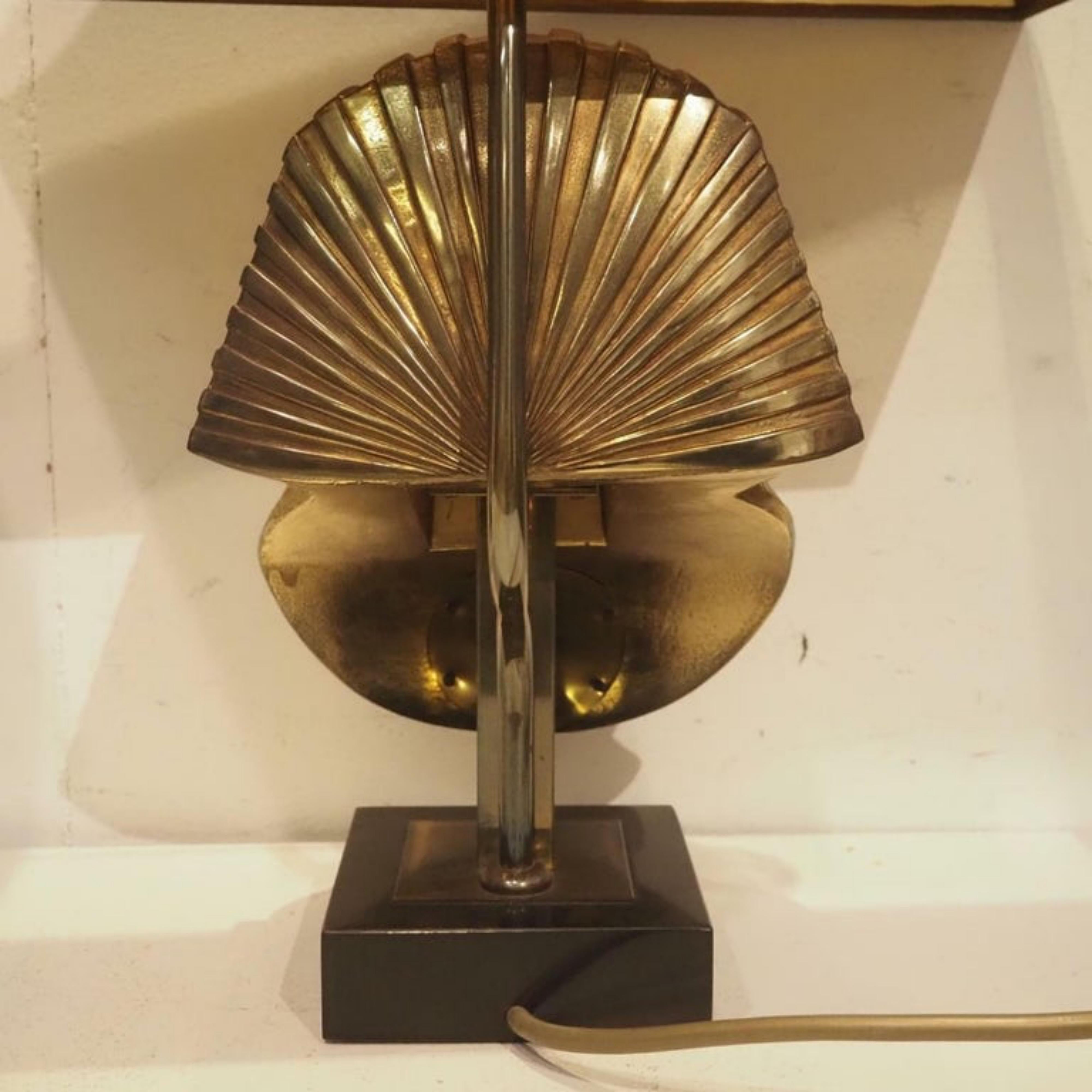 Bronze Maison Charles Paire de lampes pharaon vers 1970 20ème siècle VIDEO en vente