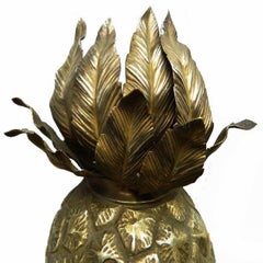 Maison Charles Pineapple Bronze Sconces Wall Lamps Neoclassical France, Pair