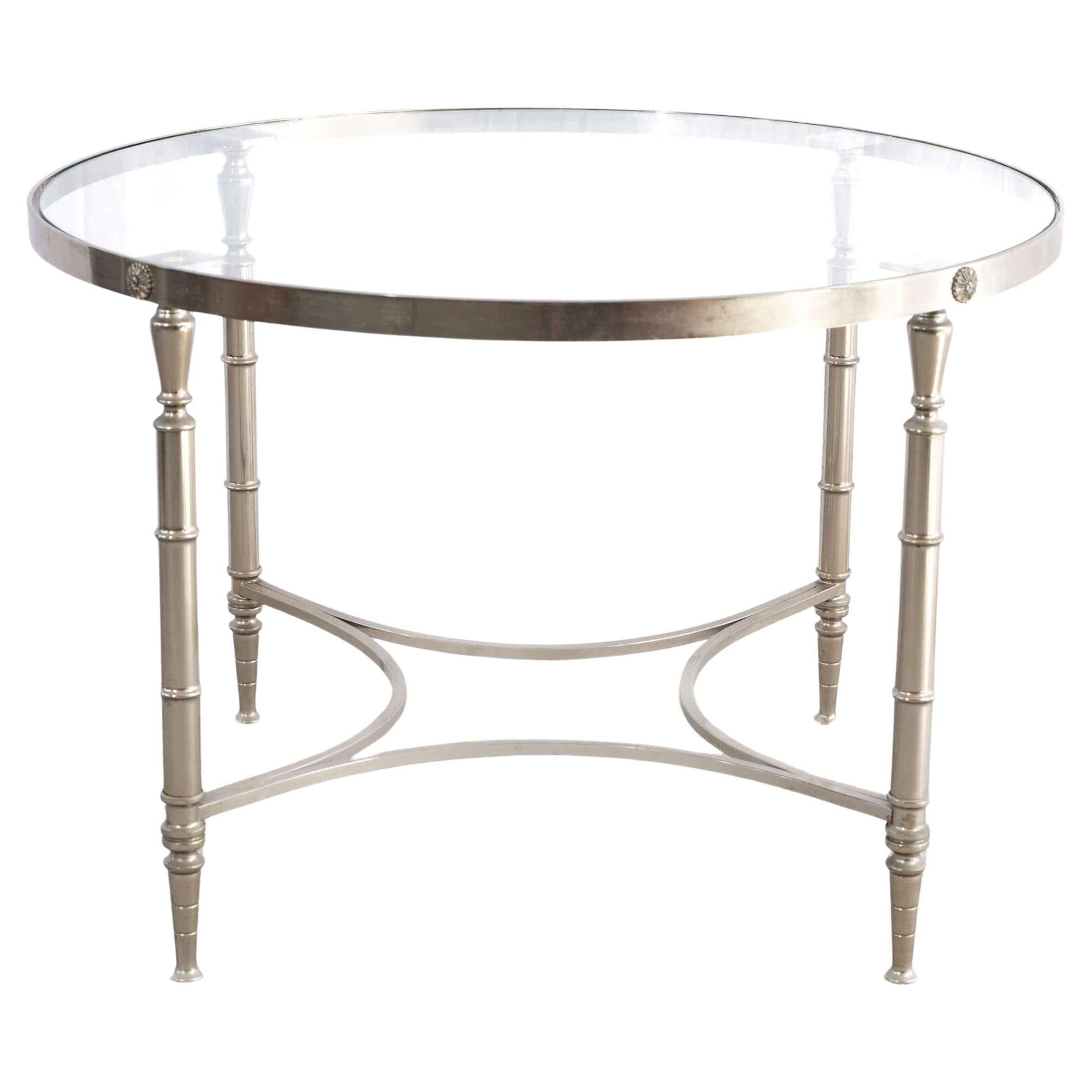 Maison Charles Runder Couchtisch im Angebot