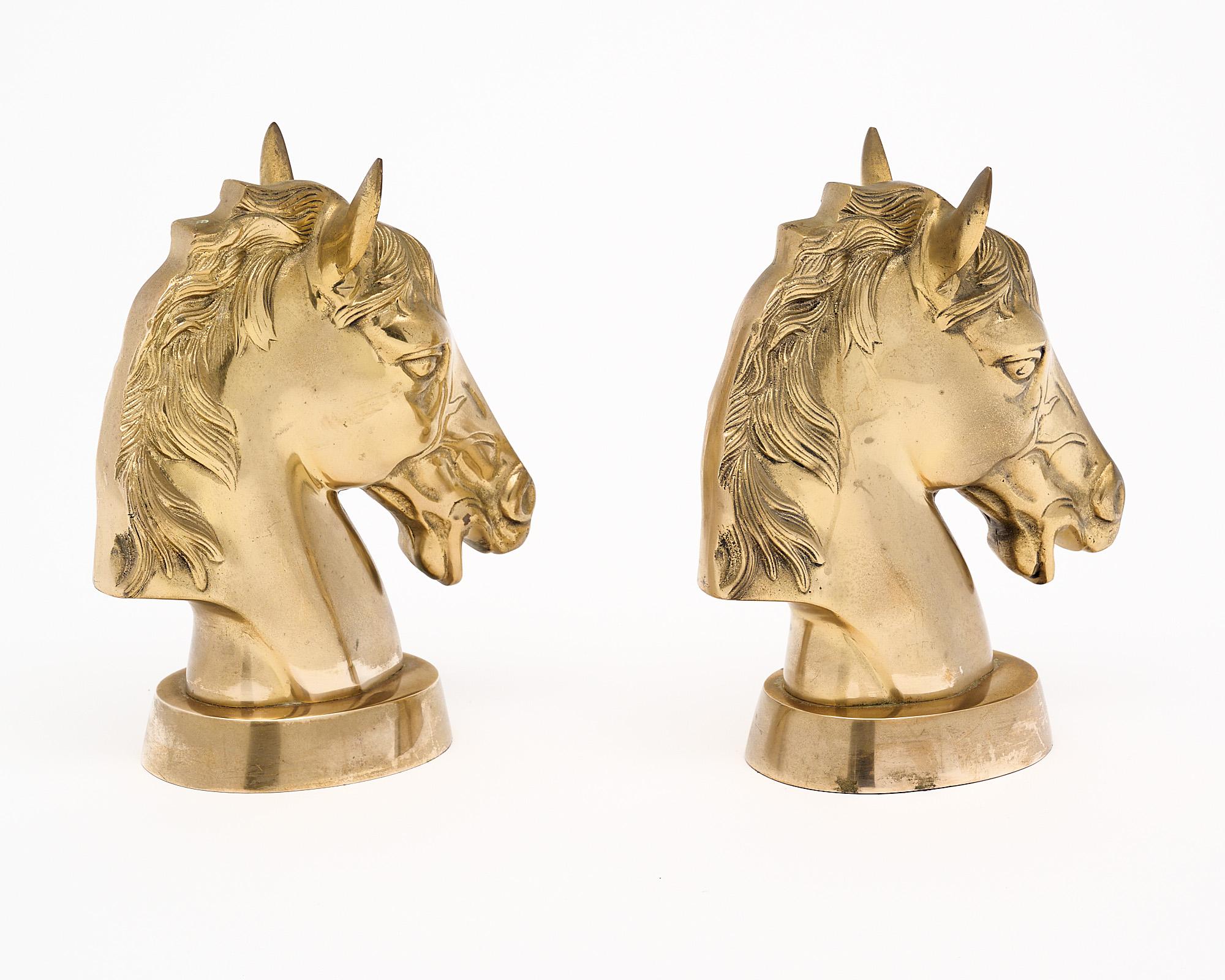 Maison Charles Style Horsehead Bookends 1