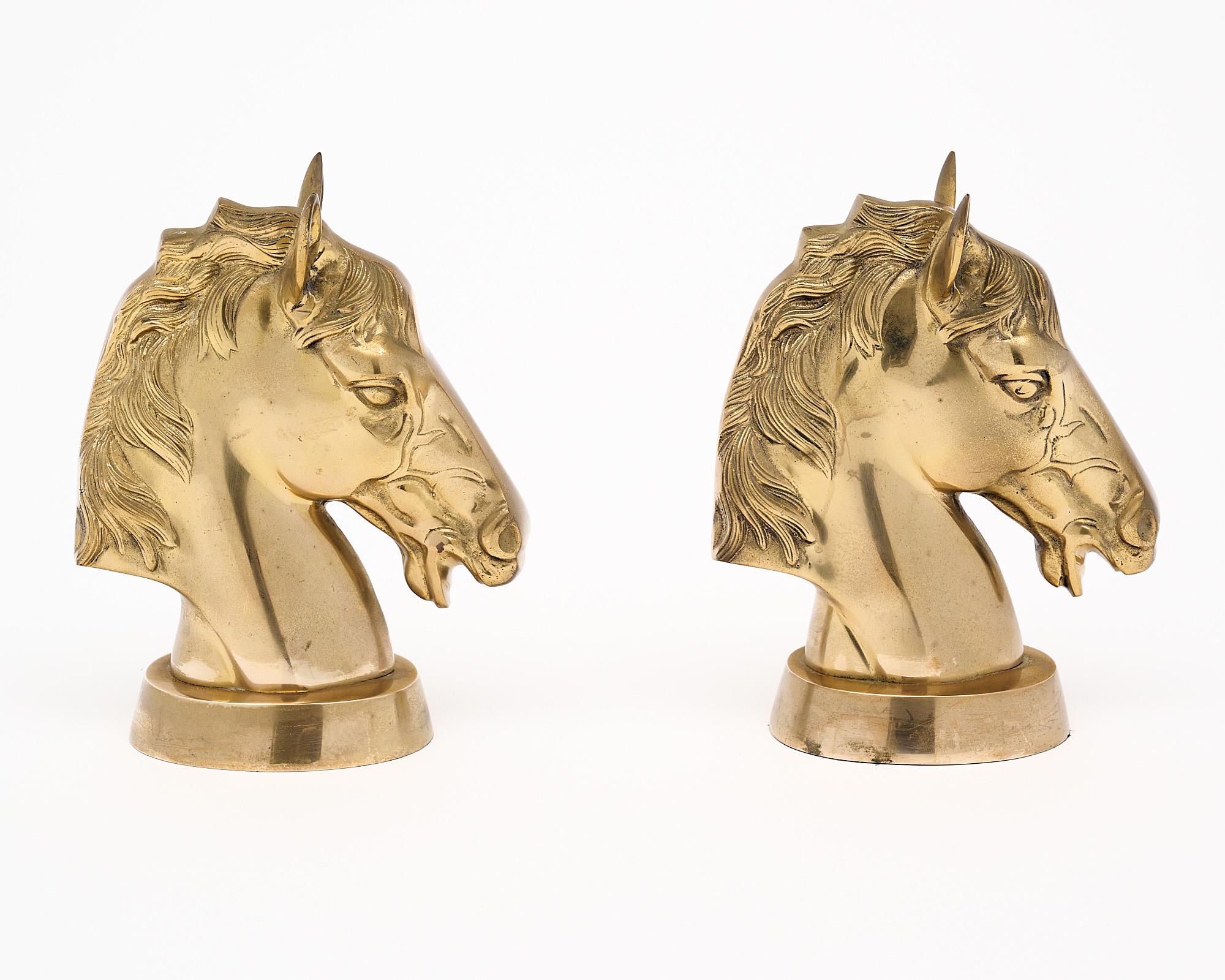 Maison Charles Style Horsehead Bookends 2
