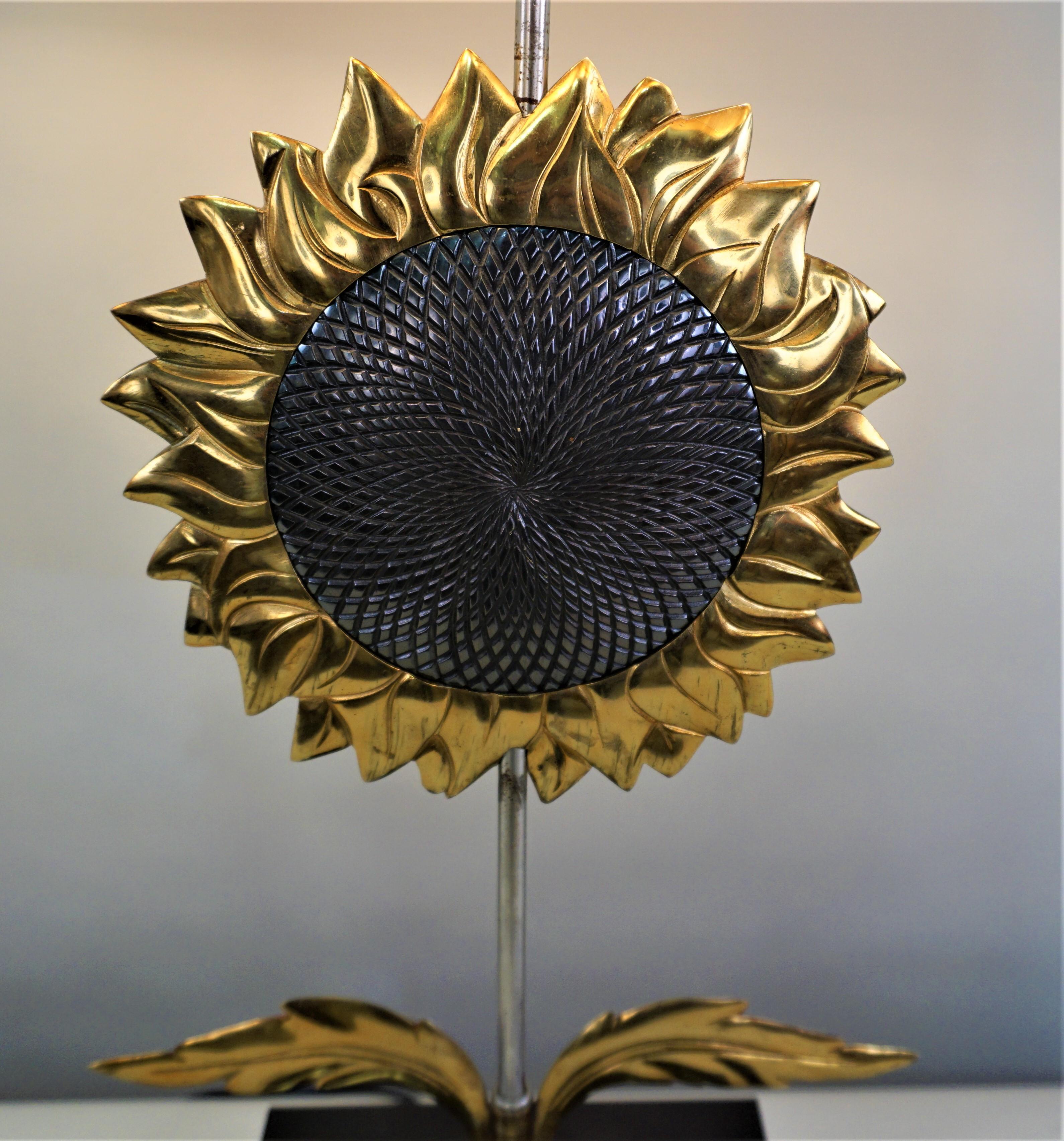 French Maison Charles, Sunflower Table Lamp