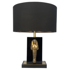 Maison Charles Table Lamp With Egyptian Design