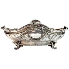 Antique Maison Christofle, Louis XV Style Jardinière, Napoleon III Period