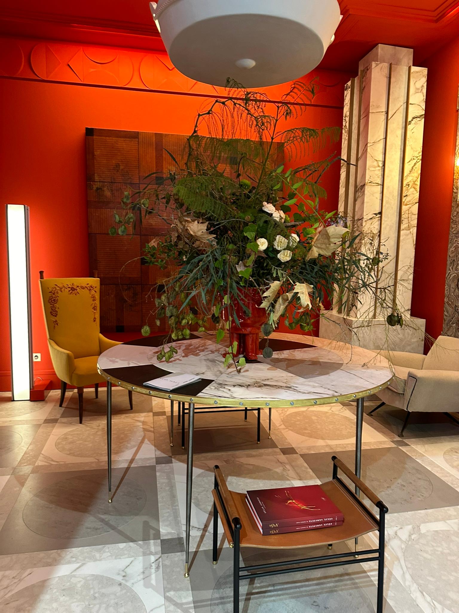 Maison Colli Torino, Stuhl-Set 4: Restauriertes italienisches Design, Bernsteinfarbe im Zustand „Gut“ im Angebot in Alcoy, Alicante
