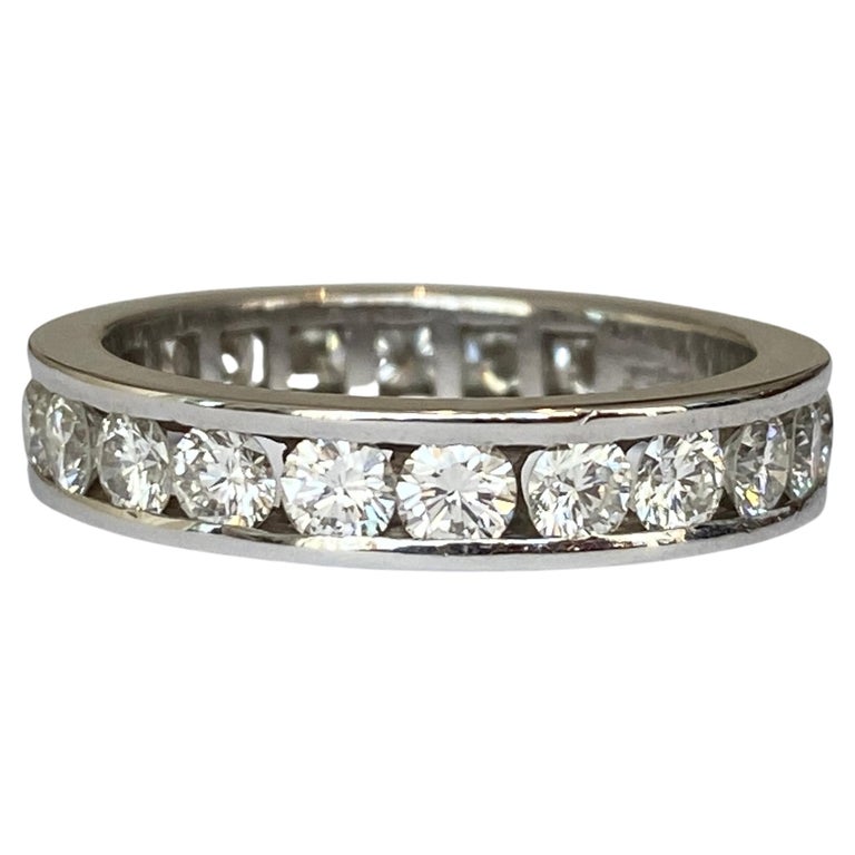 Maison De Greef 1948 White Gold Alliance Ring Approx 2.20 Carat For ...