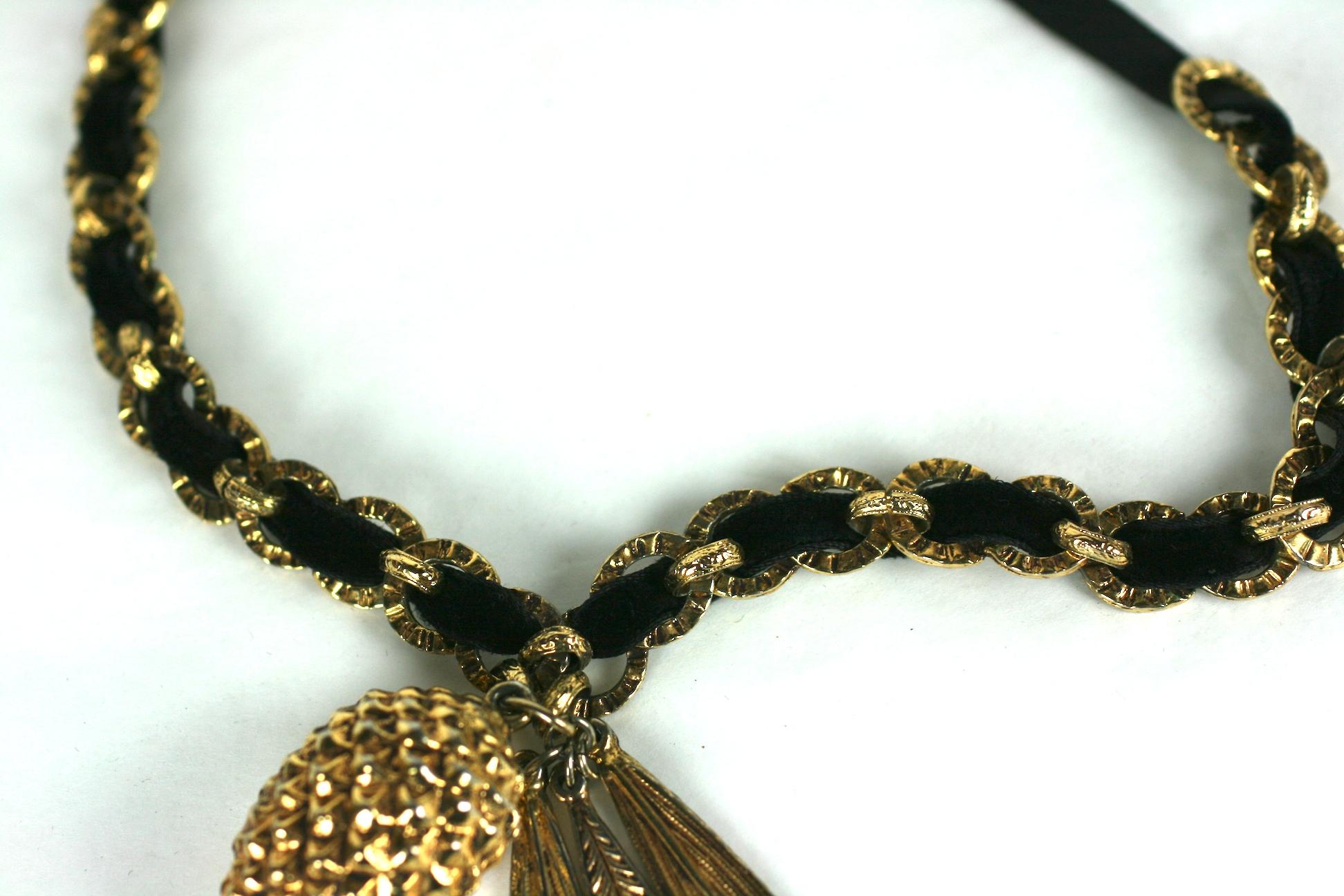 Maison Denez for Yves Saint Laurent Charm Necklace In Excellent Condition For Sale In New York, NY