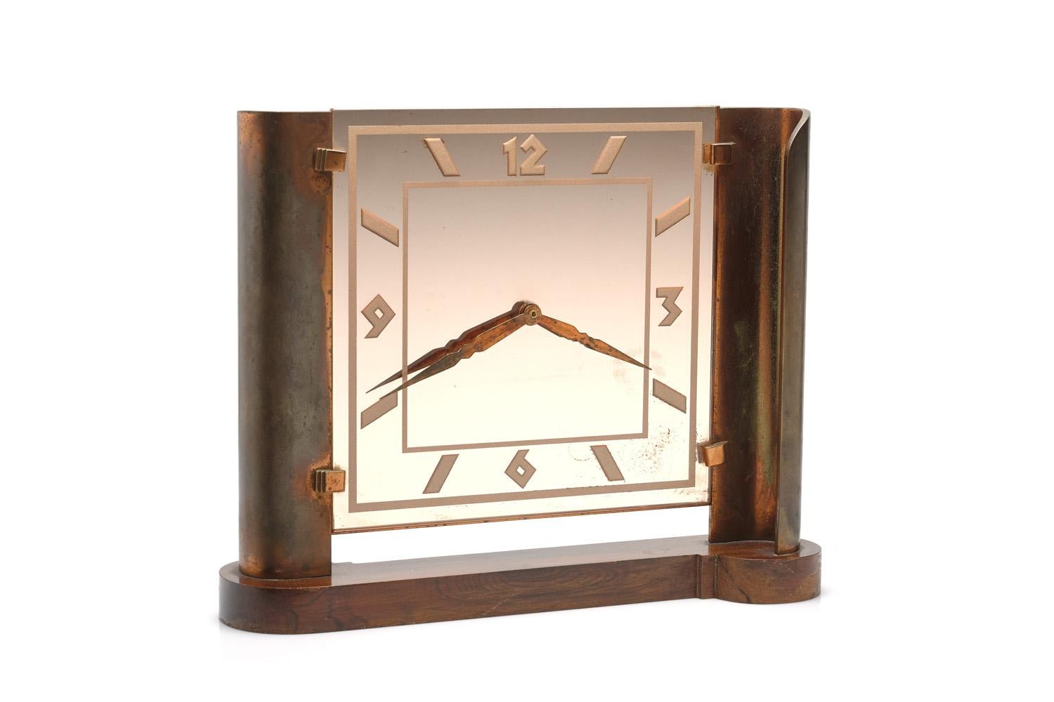 Maison Desny Table Clock In Excellent Condition In New York, NY