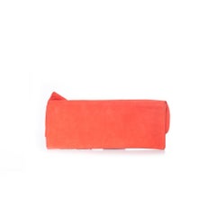 Maison Du Posh, coral pink clutch