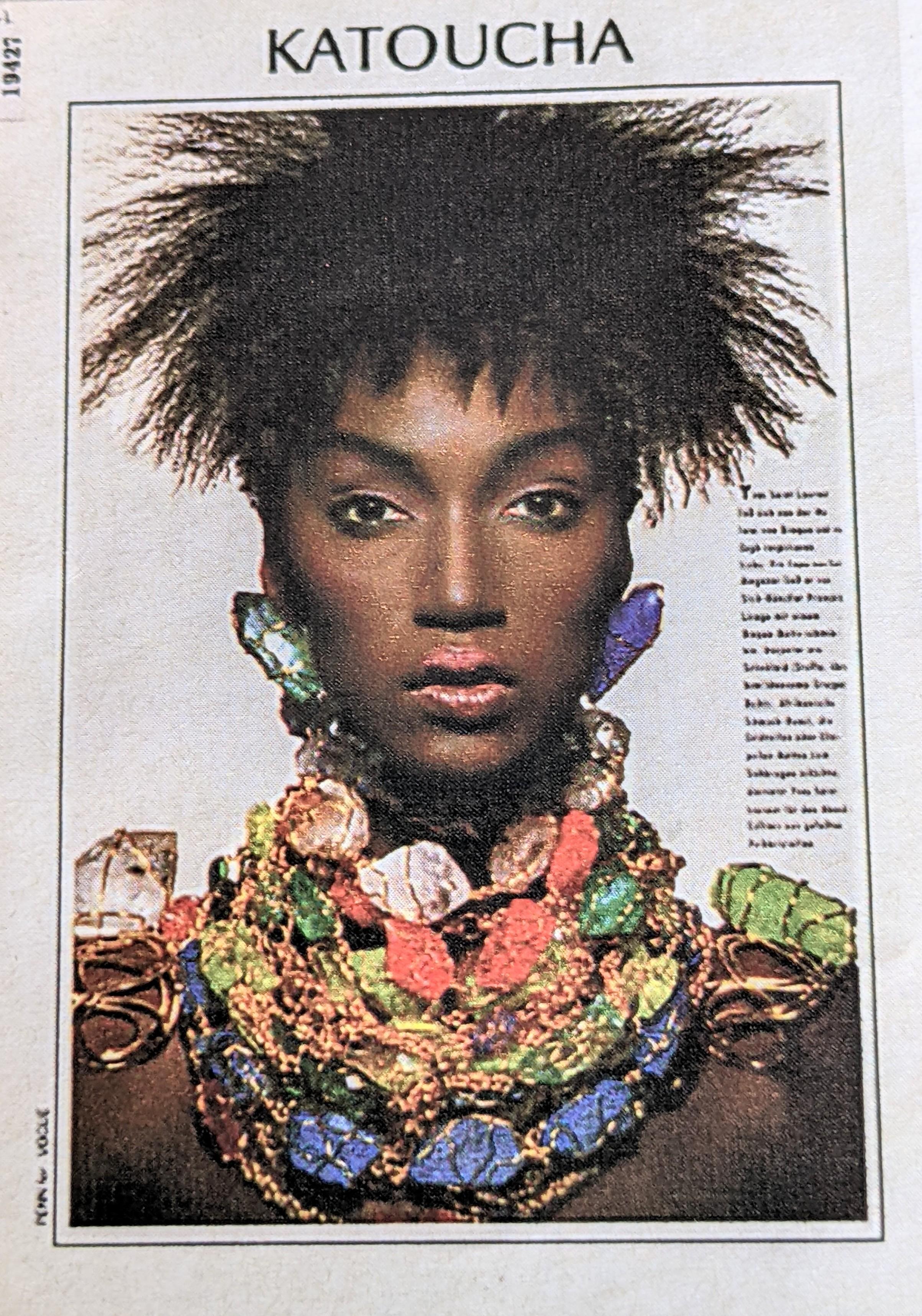 Maison Goossens for Yves Saint Laurent Rock Crystal Earrings For Sale 1