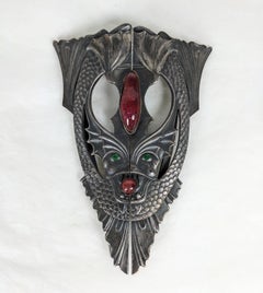 Maison Gripoix French Art Nouveau Fish Buckle