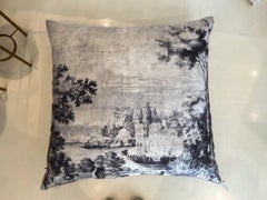 Maison Grisaille Dog Bed/Pillow, Medium