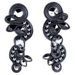 Maison HOLLEVILLE “OUTRENOIR”  Statement Earrings