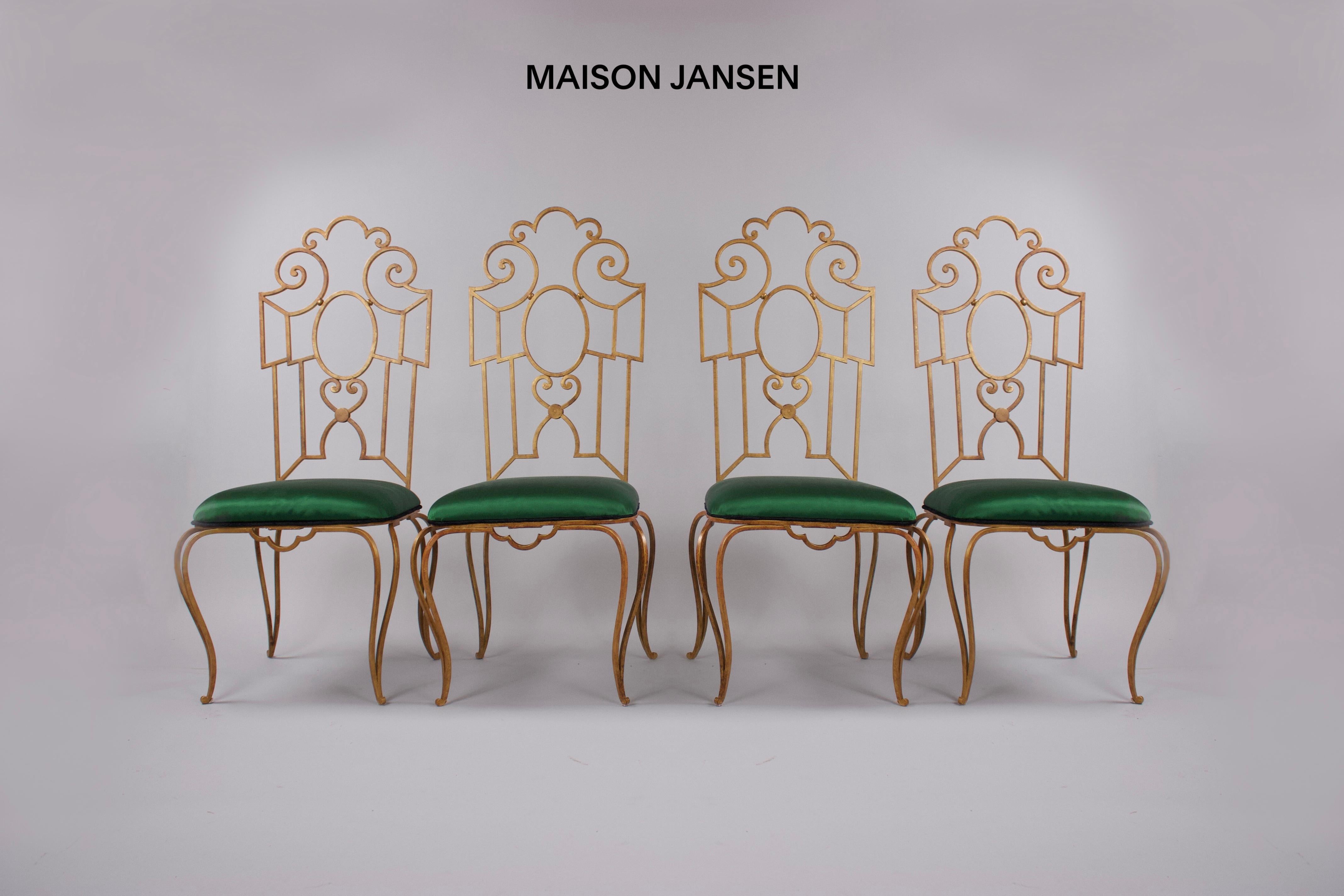 MAISON JANSEN 1940s Full Room In Excellent Condition For Sale In Paris, FR