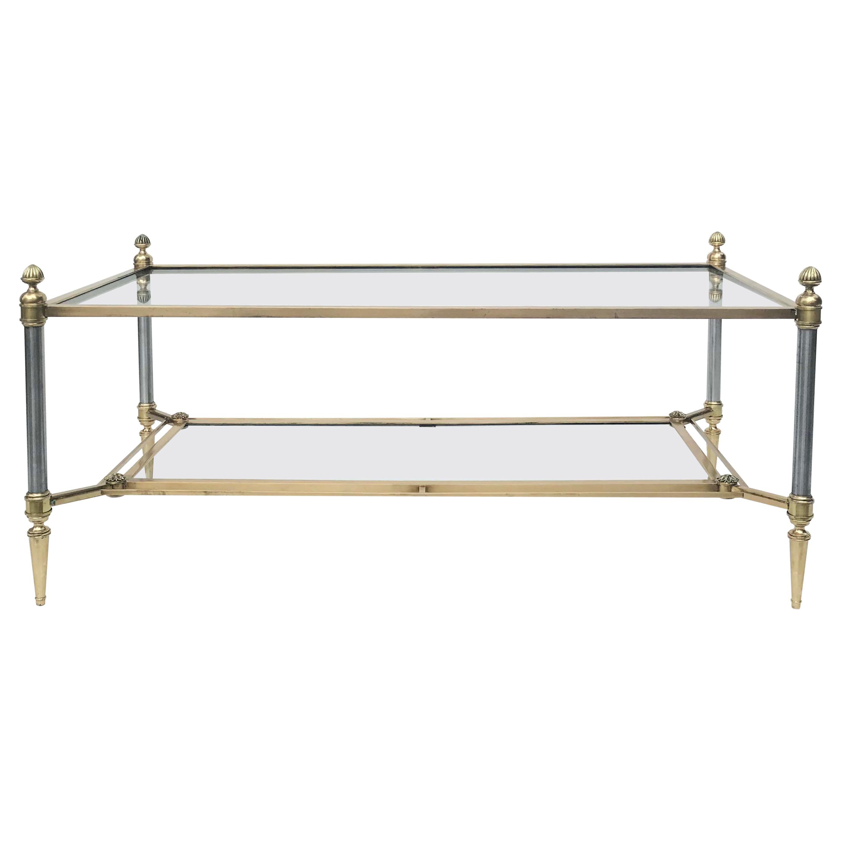 Maison Jansen 2-Tier Coffee Table, pair Available, priced individually 
