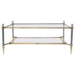 Maison Jansen 2-Tier Coffee Table, pair Available, priced individually 