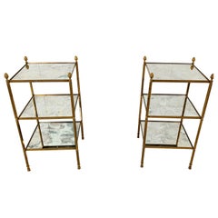 Maison Jansen acorn side tables, 1960s