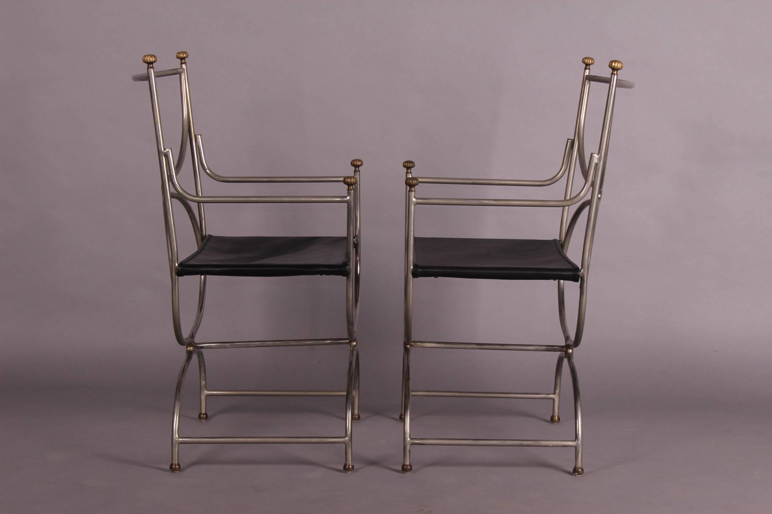 Mid-20th Century Maison Jansen Armchairs Pair