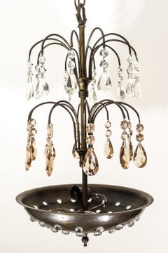 Maison Jansen Art Deco "Fountain" Chandelier