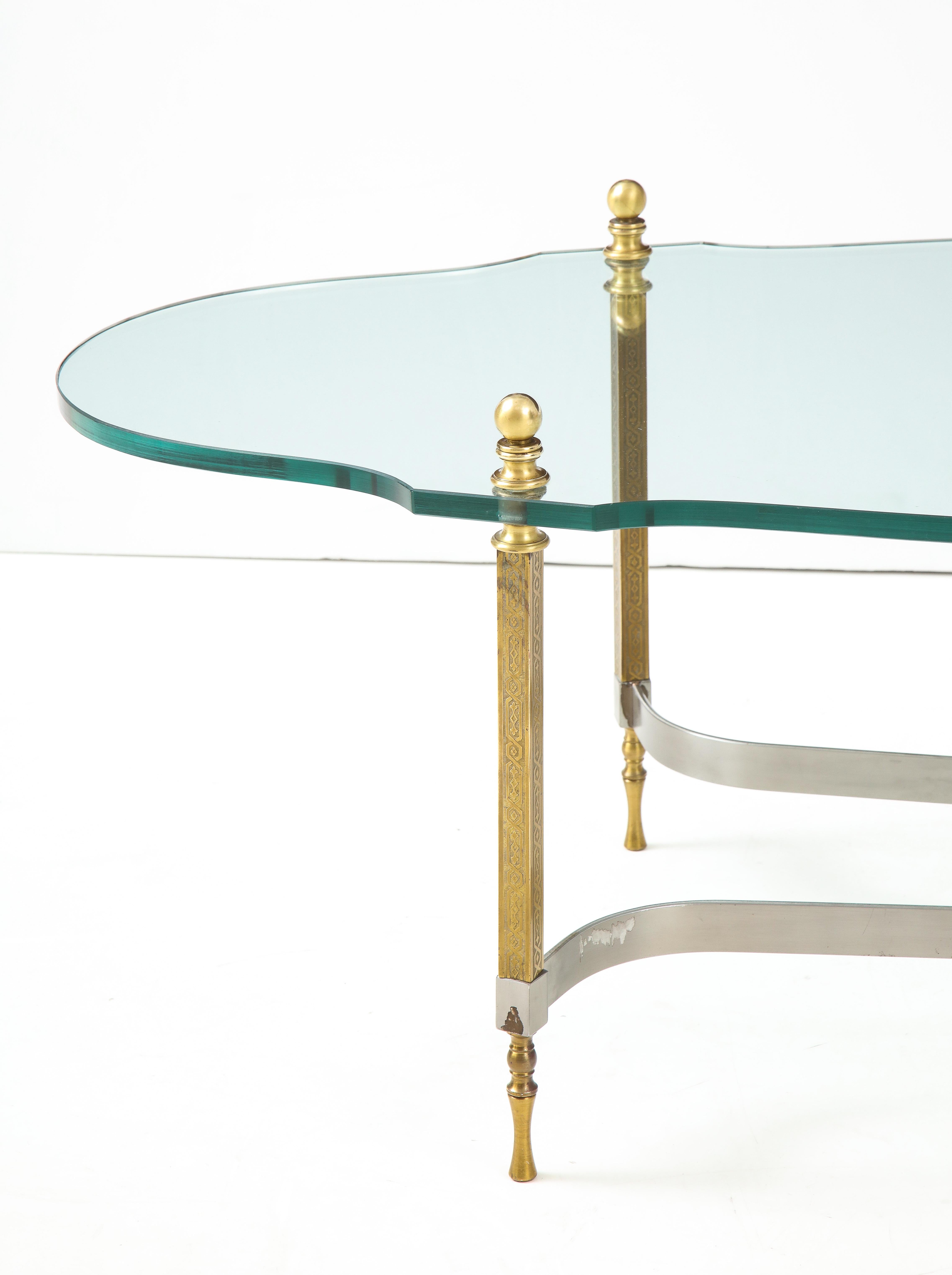 20th Century Maison Jansen Attributed Coffee Table For Sale