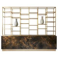 Maison Jansen Bespoke Display Cabinet, Paris, circa 1970s