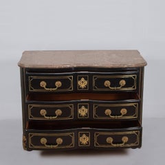 Maison Jansen Black Lacquered Commode