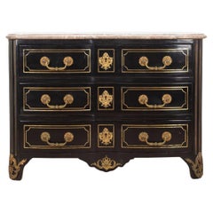 Maison Jansen Black Lacquered Commode