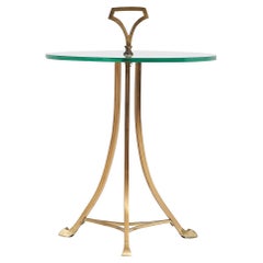 Maison Jansen Brass Gueridon Drink Table, 1970
