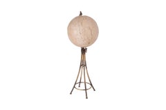 Maison Jansen Brass ‘Moon’ Globe Bar
