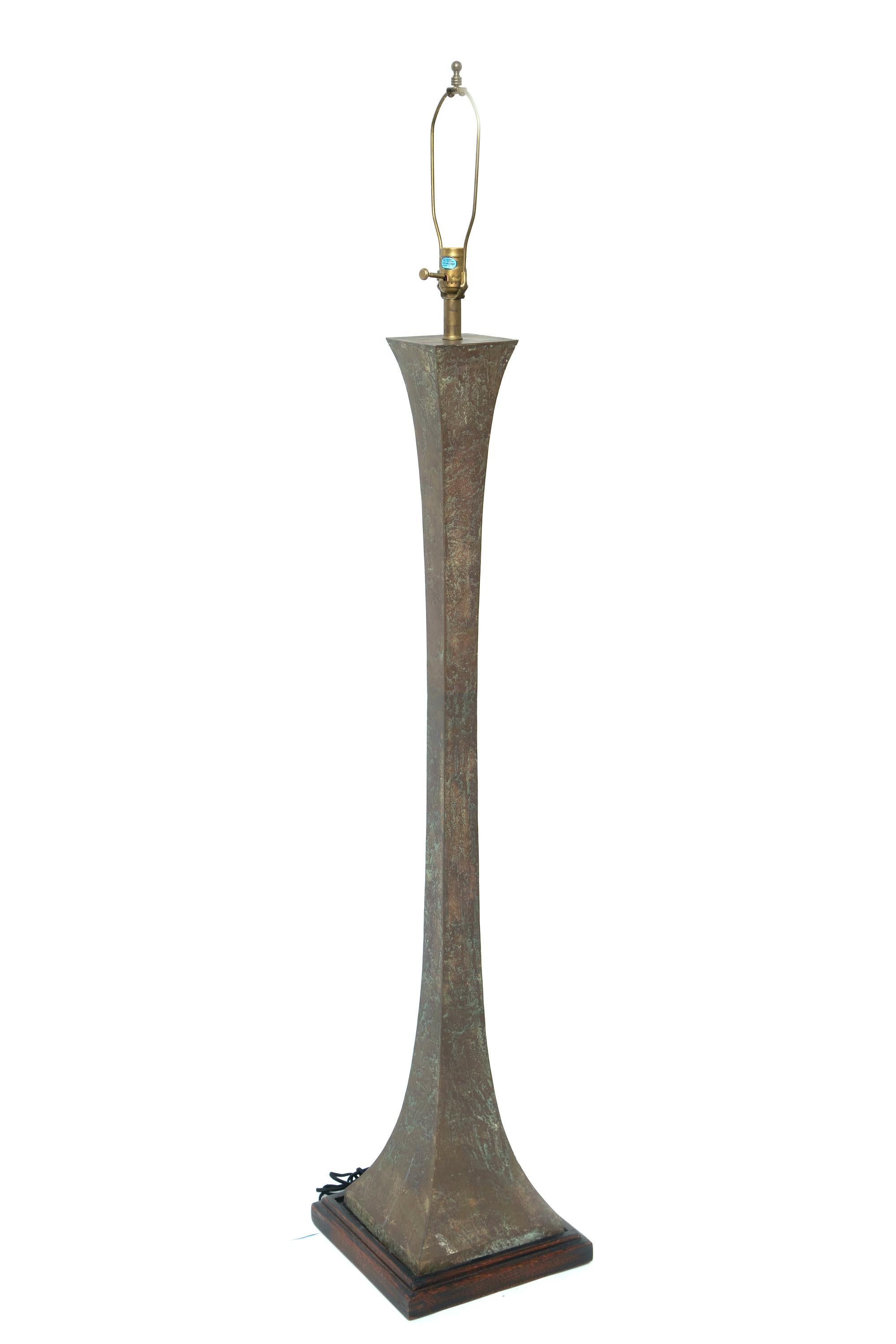 Mid-20th Century Maison Jansen Bronze Floor Lamp