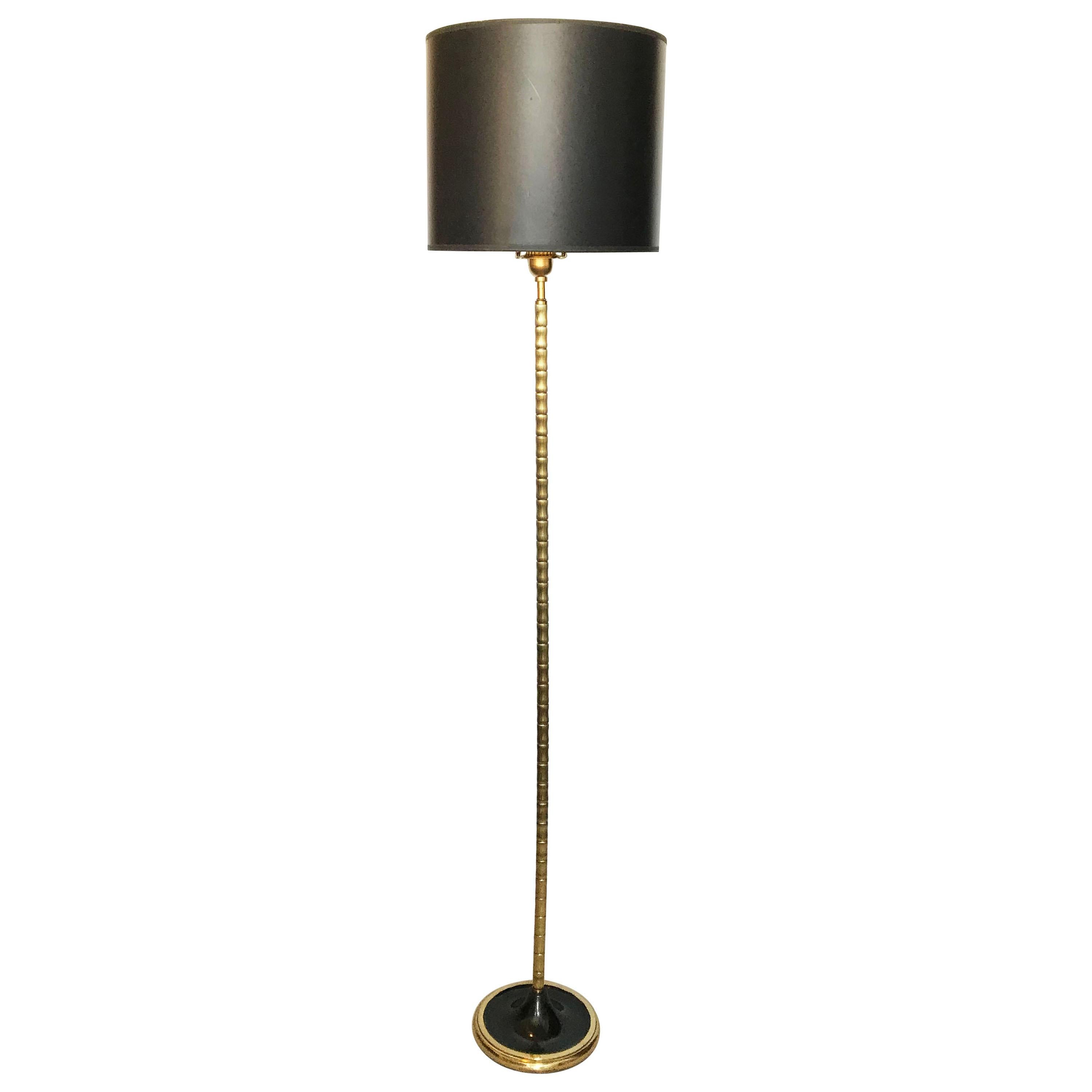 Maison Jansen Bronze Floor Lamp For Sale