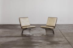 Maison Jansen Lounge Chairs for Saint Gobain 1970, Set of 2