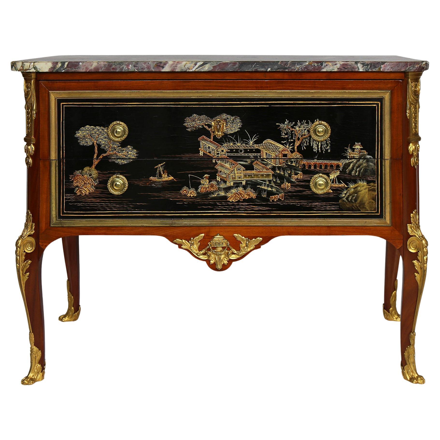 Maison Jansen Chinoiserie Commode For Sale