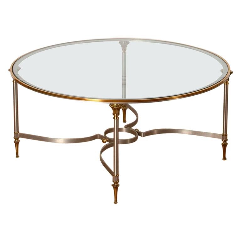 Maison Jansen Circular Coffee Table