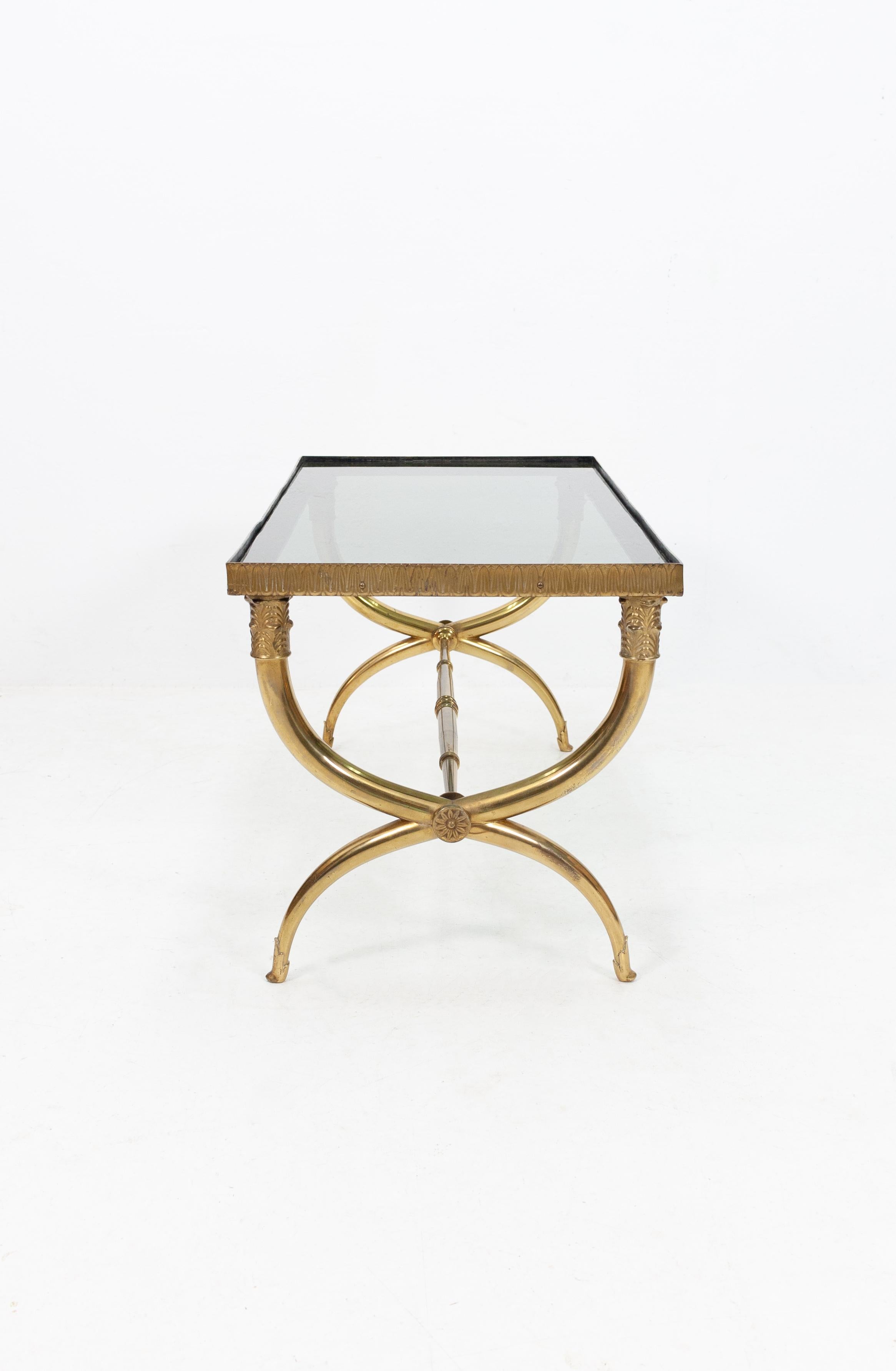 Maison Jansen Coffee Table, 1940s Attributed to Raymond Subes at 1stDibs