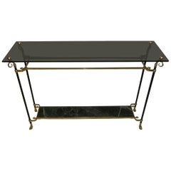 Maison Jansen Console Table, France, Midcentury